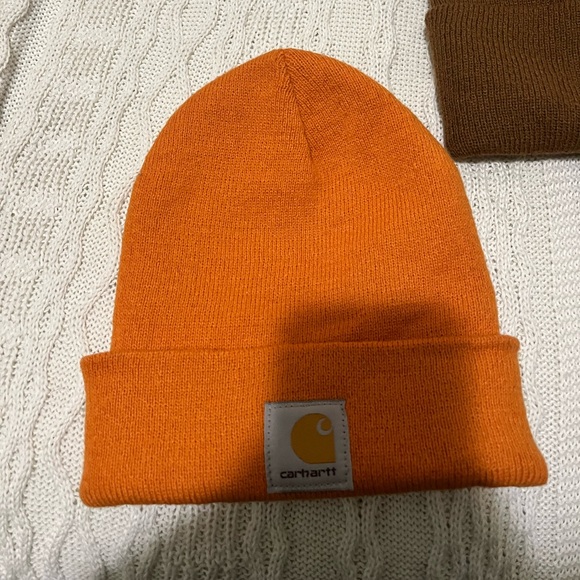 Carhartt Accessories - Carhartt Vibrant Orange Beanie